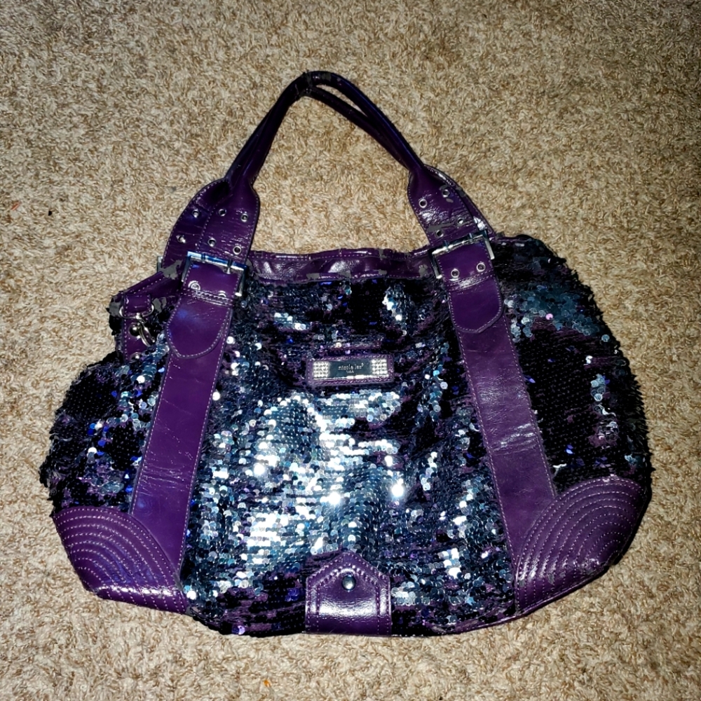 Nicole Lee sequin tote
